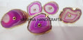 Pink Agate Cabinet Drawer Pull Decorative Wardrobe Cupboard Door Handle