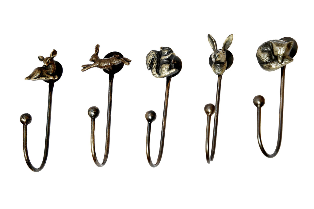Animal Wall Hooks, Decorative Wall Hook for Kids Room