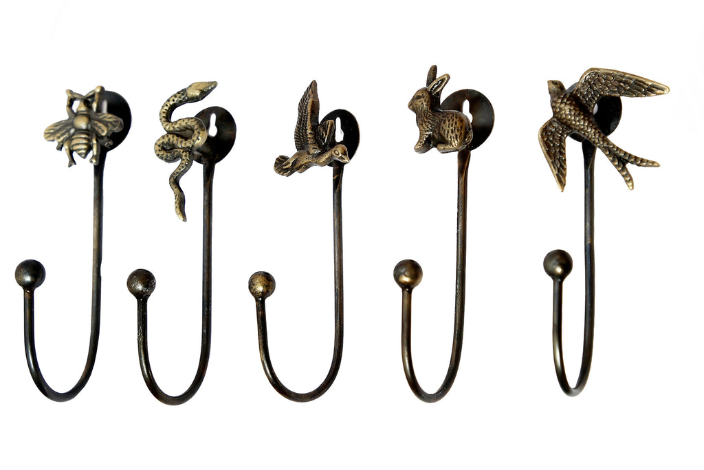 Animal Wall Hooks, Decorative Wall Hook for Kids Room