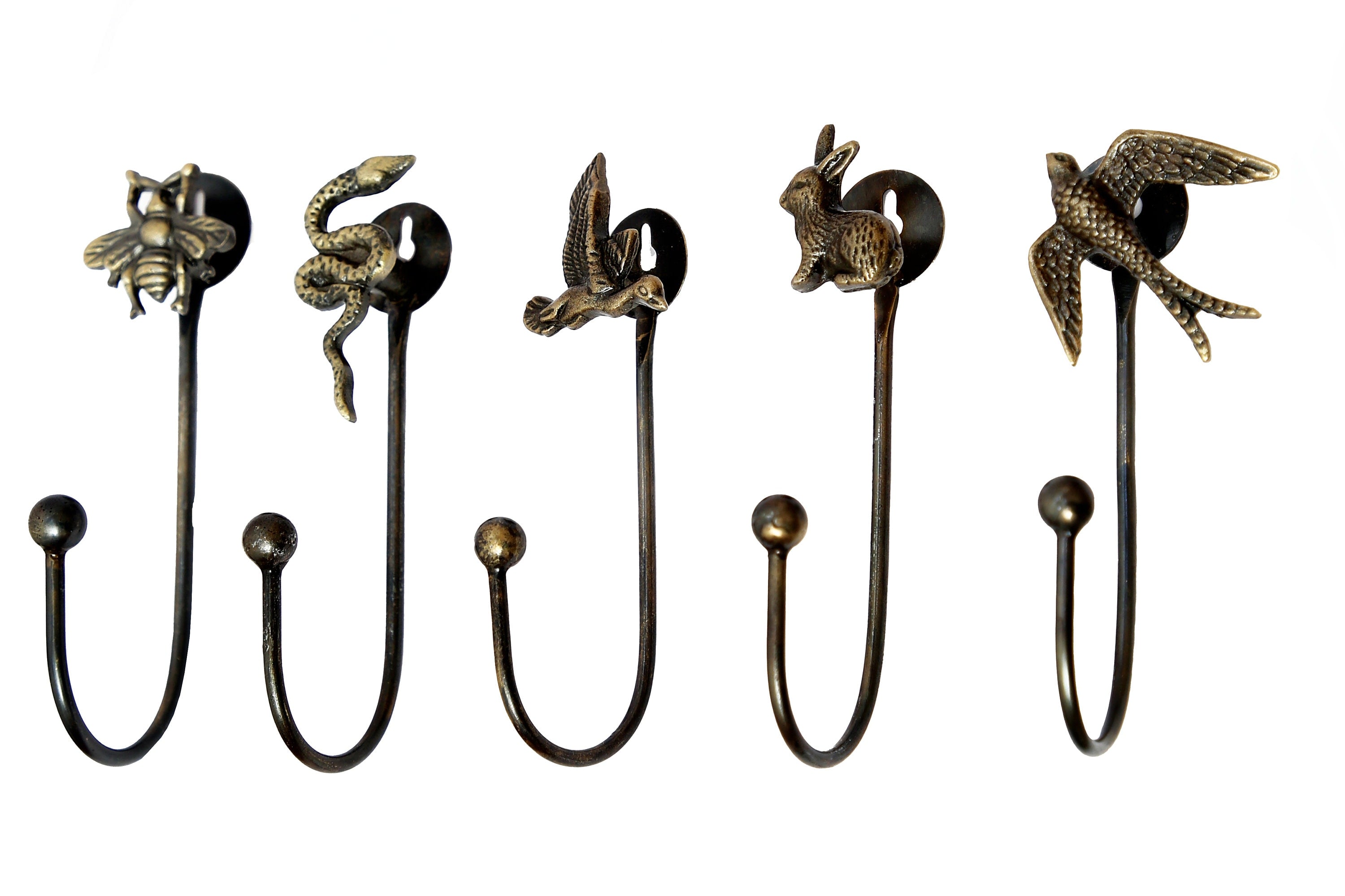 Animal Wall Hooks, Decorative Wall Hook for Kids Room