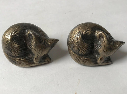 Antique Fox Knob – Rustic Woodland Drawer Pull, Handmade Cabinet Knob, Ideal Gift