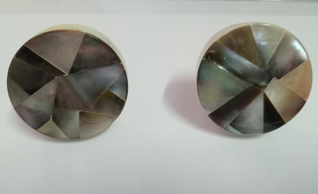 Mother of Pearl Cabinet Knobs, Shell Drawer Pulls