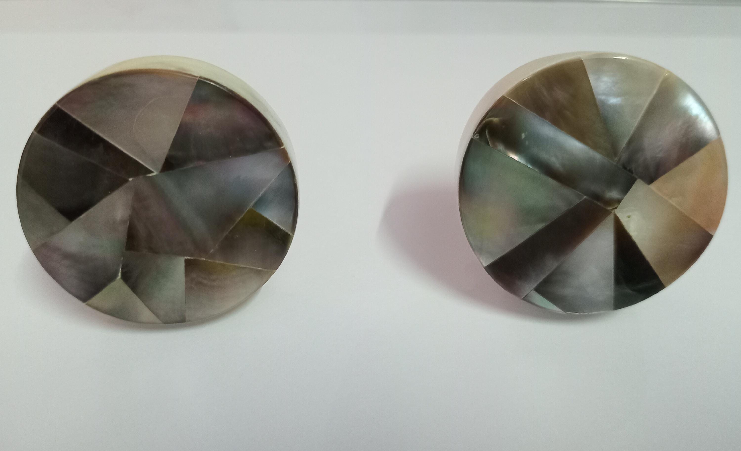Mother of Pearl Cabinet Knobs, Shell Drawer Pulls